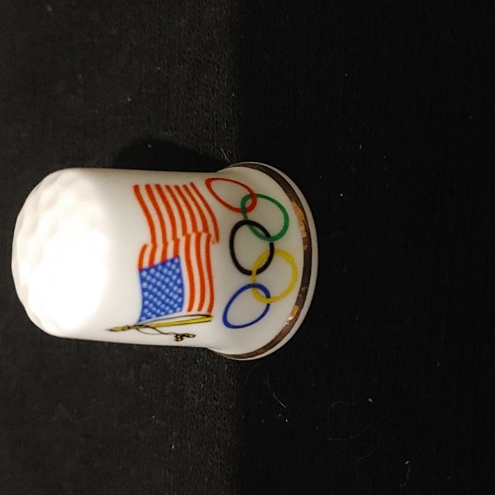 Olympic Games, Atlanta 1996, 7 thimbles, Vintage - Picture 2 of 9